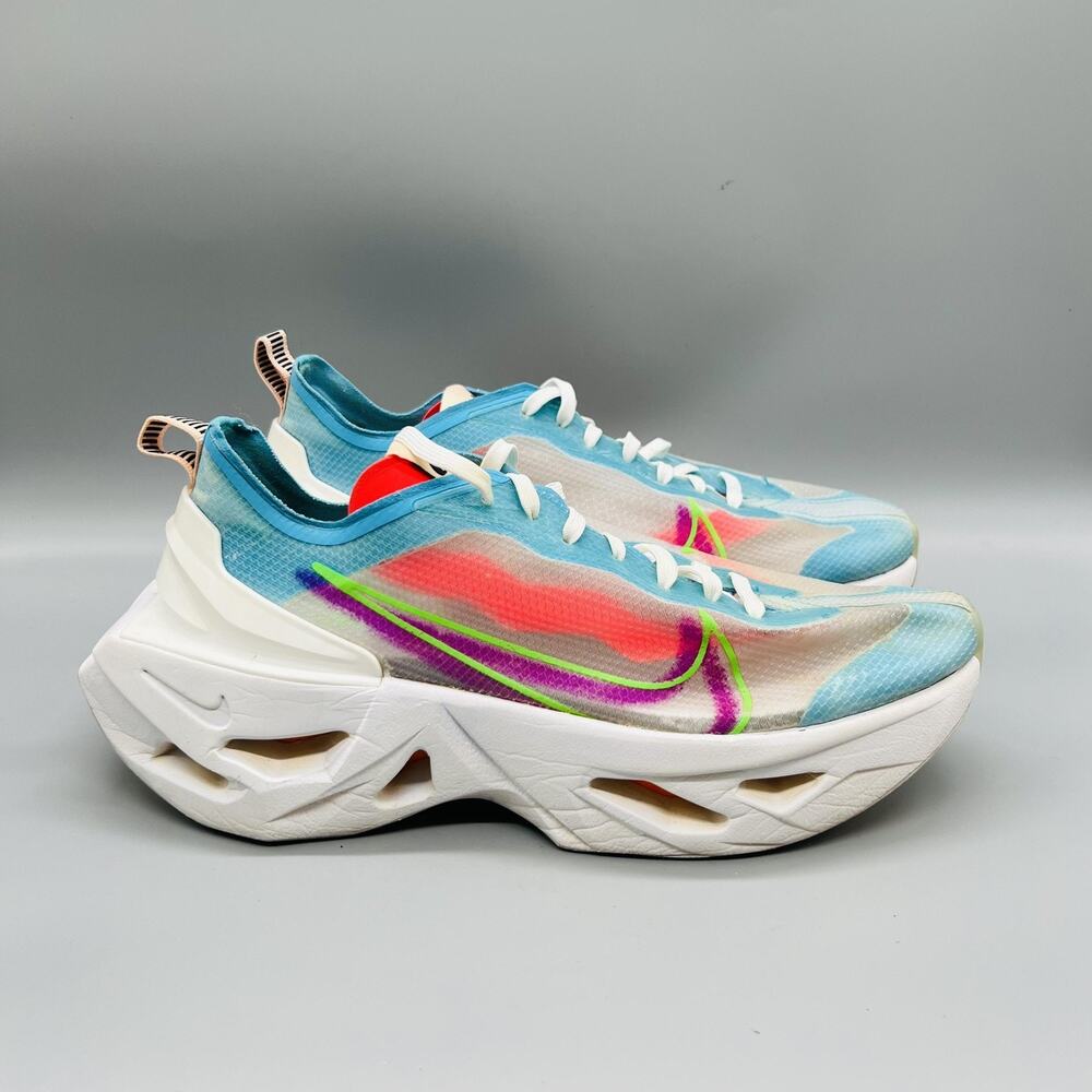 Nike Shoes Womens 9 Multicolor Mesh ZoomX Vista Grind Low Top Sneakers Comfort